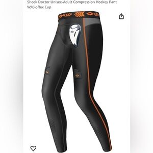 Shock Doctor Men’s Medium Compression Hockey Pant with Bioflex Cup